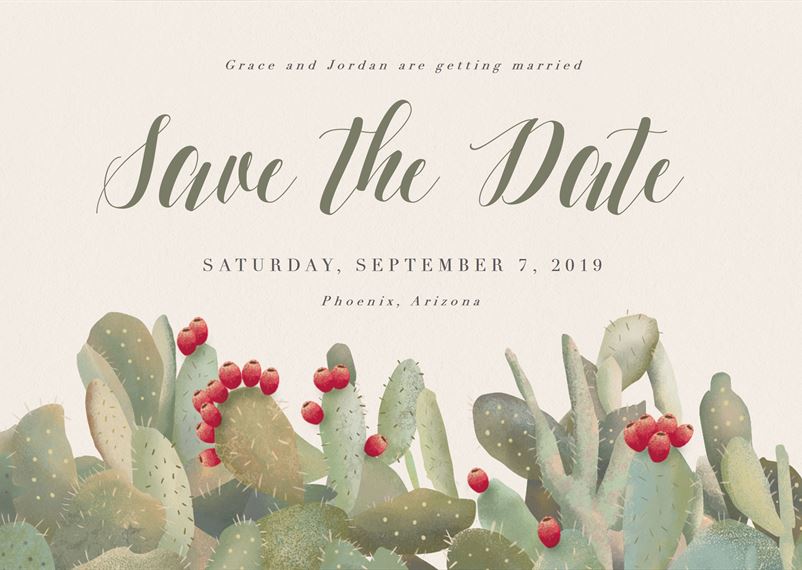 Save the Date Example