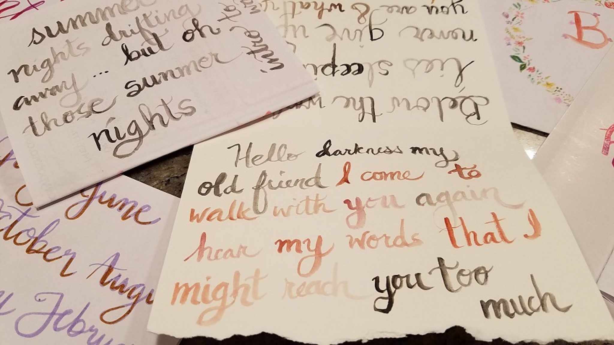 How to Write Fancy Letters Easy - The Hairy Potato